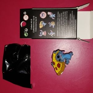 Stitch Food Pizza Loungefly Pin